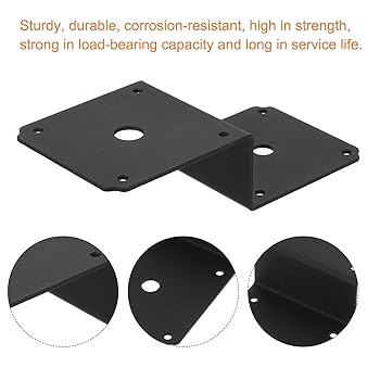 Amazon.com: uxcell 10 Pcs Z Brackets, Heavy Duty Steel Z